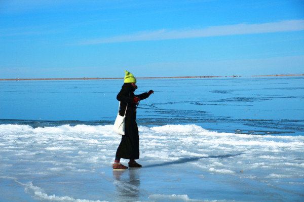 【新春走下层】大山大湖（一）雪落青海湖(图1)